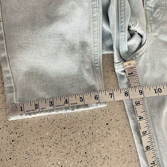 BDG Urban Outfitters Jeans Blue Distressed High-Rise Baggy 24 - Picture 7 of 12